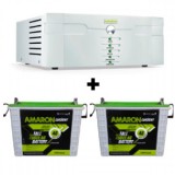 AMARON 1400VA SINE WAVE Inverter &  AMARON AAM-CR-CRTT150 150AH Tall Tubular Battery